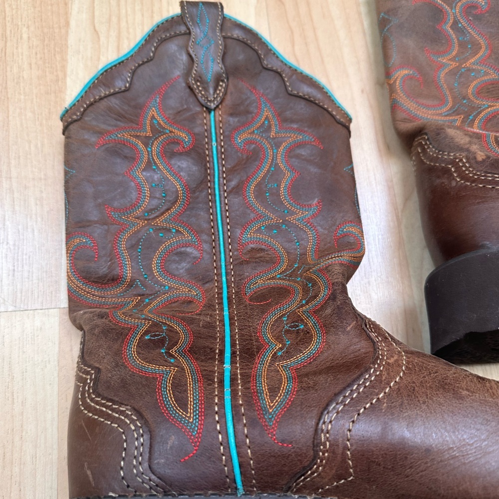JUSTIN RAYA GYPSY BOOTS SIZE 8 🤎 - Picture 6 of 7